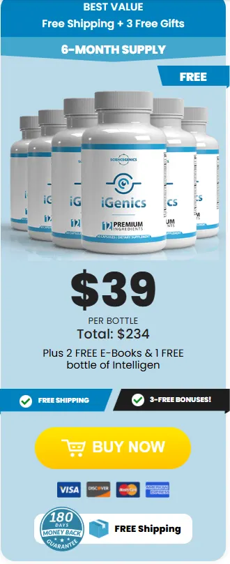 iGenics 6 bottles